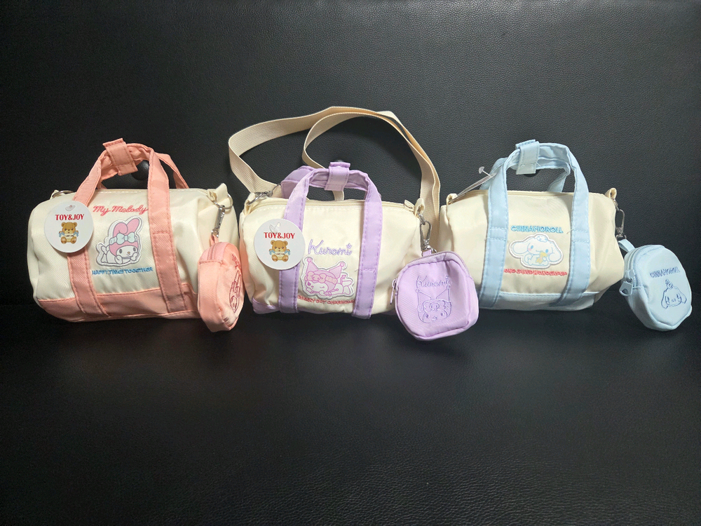 산리오 가방 토트백 미니 크로스백 마이멜로디/쿠로미/시나모롤 (새상품 택O)--1
