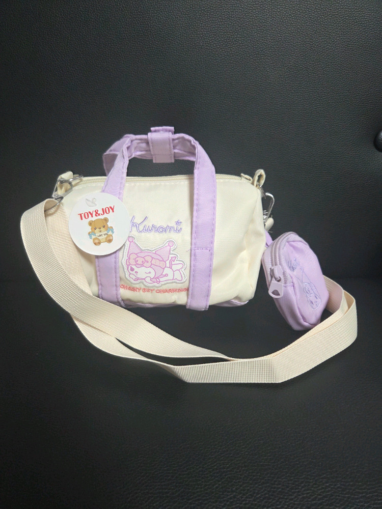산리오 가방 토트백 미니 크로스백 마이멜로디/쿠로미/시나모롤 (새상품 택O)--3