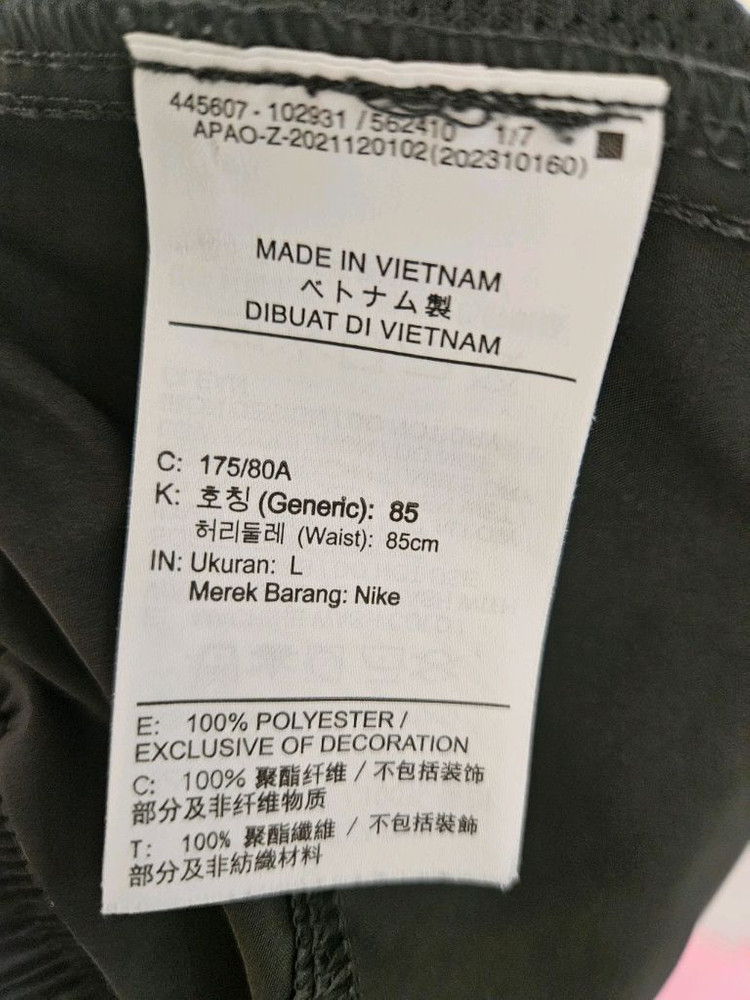 나이키 드라이핏 반바지 블랙 L--4