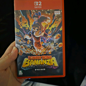 닌텐도 스위치 2 동키콩 바난자 1번했습니다