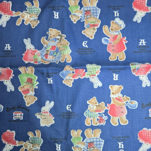 퀼트 미싱 원단 쿠킹 베어