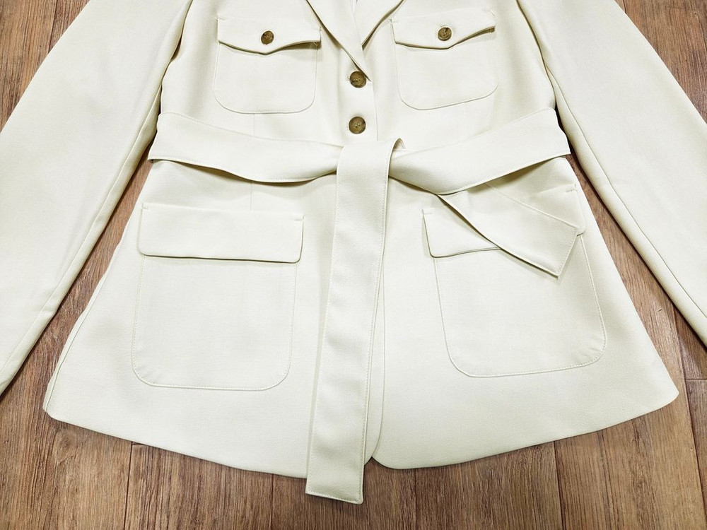 에토(eto) 벨티드 사파리자켓 프리사이즈 새상품--5