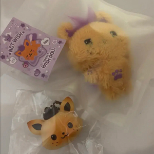 엔시티 위시 베이커리 팝업 포켓 위시돌 스퀴시 브레드 키링 시온 시오닝