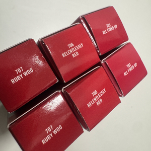 [새상품] 맥 레트로매트 립스틱 올파이어드, 루비우, 릴렌 레드,데인저러스