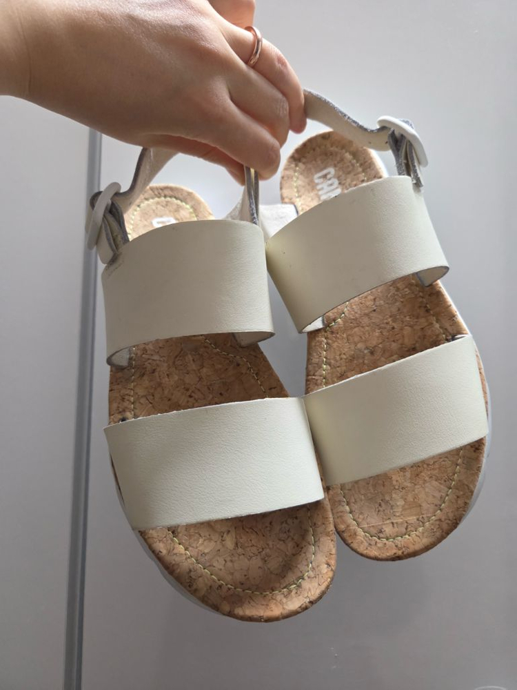 캠퍼 여성 샌들 아이보리 39 (245mm) 이미지