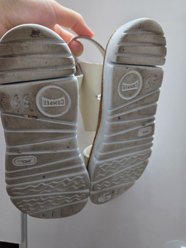 캠퍼 여성 샌들 아이보리 39 (245mm) 이미지