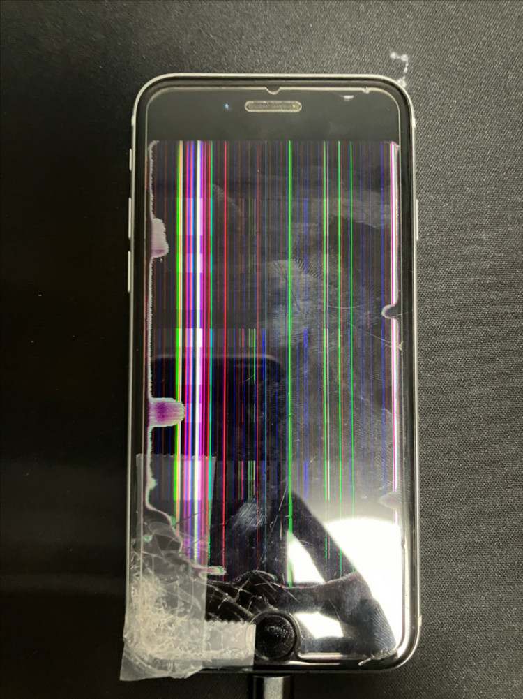 아이폰 se2 화이트 부품용--1