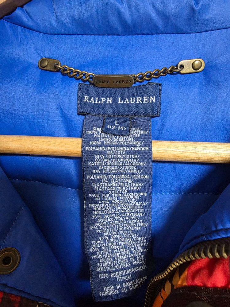 Ralph Lauren Polo 랄프로렌 키즈구스패딩 L 사이즈--6