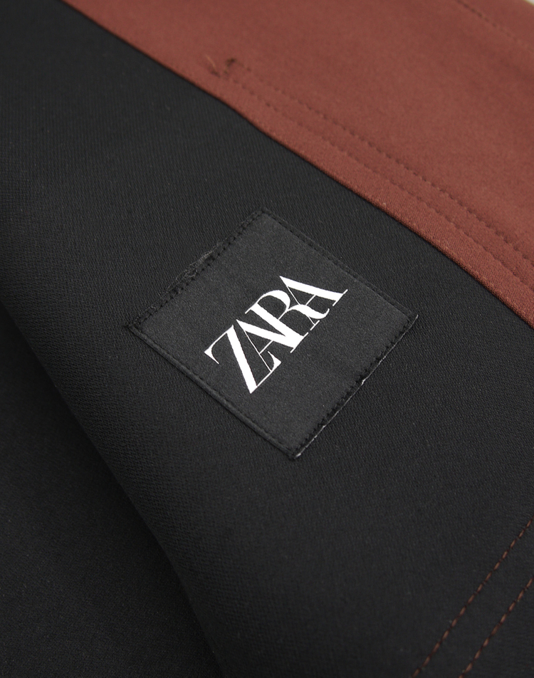ZARA 자라 링클프리 릴랙스핏 커버올 초어코트 워크자켓 브라운L 105 워크웨어 초어자켓 프렌치워크자켓 자라자켓 이미지