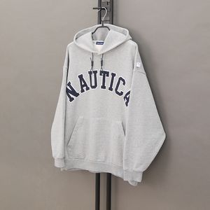 NAUTICA 노티카 재팬 헤비코튼 블렌드 아치로고 후드스웻셔츠L~105 아키오 하세가와 A.H 시티보이 빔즈 이미지
