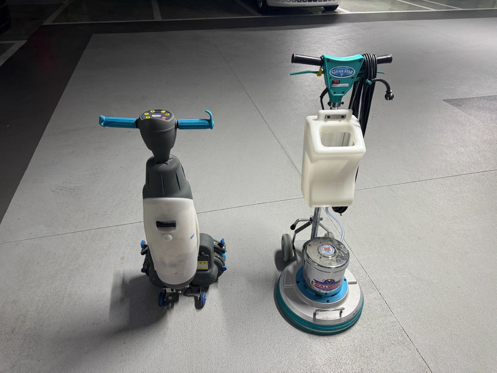 cs테크 16인치 마루광택기 이미지