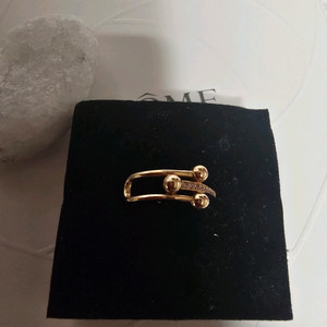 18k핑크골드 반지