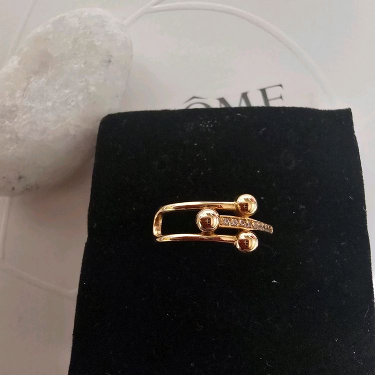 18k핑크골드 반지--1