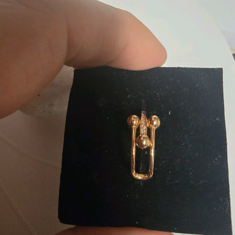 18k핑크골드 반지--3