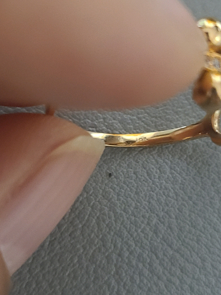 18k핑크골드 반지--7