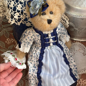 레어) 미국 한정판 빈티지 보이즈베어 드레스 빈티지인형 관절테디베어 고전인형 앤틱소품 빈티지소품