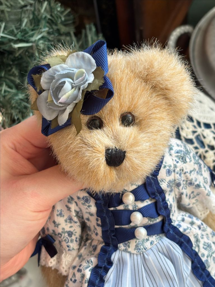 레어) 미국 한정판 빈티지 보이즈베어 드레스 빈티지인형 관절테디베어 고전인형 앤틱소품 빈티지소품--3