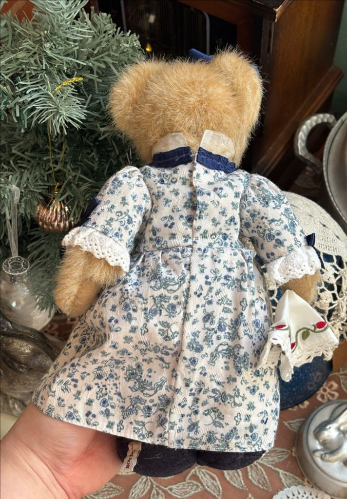 레어) 미국 한정판 빈티지 보이즈베어 드레스 빈티지인형 관절테디베어 고전인형 앤틱소품 빈티지소품--5