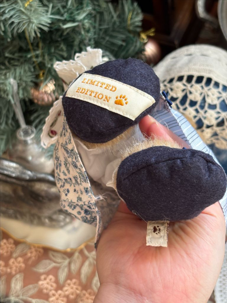 레어) 미국 한정판 빈티지 보이즈베어 드레스 빈티지인형 관절테디베어 고전인형 앤틱소품 빈티지소품--6