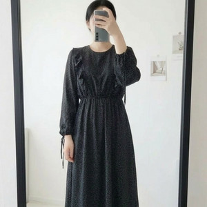 (새옷) 시원한원피스 롱원피스 밴딩원피스 44~66