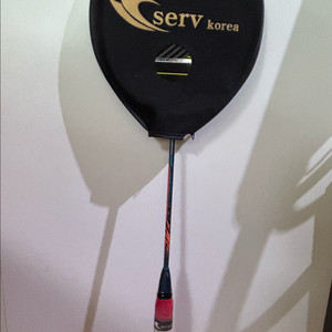 서브코리아 배드민턴 라켓 새상품