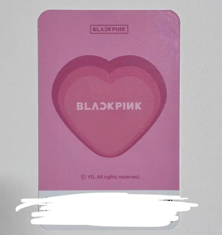 [단종/희귀] 블랙핑크 제니 공식 포카 포토카드 이미지