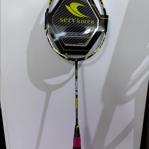 서브코리아 배드민턴 라켓 새상품