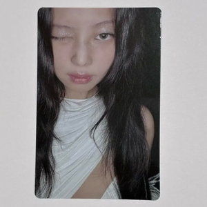 블랙핑크 제니 공식 포카 / 제니 포토카드 이미지