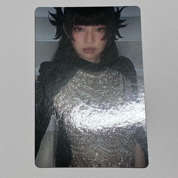 블랙핑크 제니 공식 포카 / 제니 포토카드 이미지