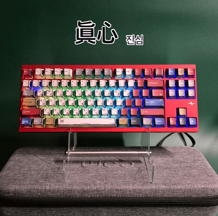 (*풀윤활) C*USH 상옵 풀 알루미늄 유/무선 게이밍 키보드 이미지