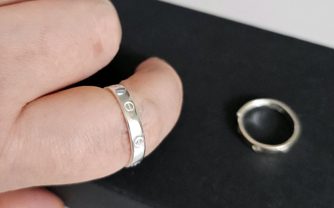 순은반지 은반지 990순은 반지 #거의새거#--2