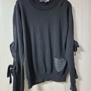 (정품) 러브 모스키노 리본 니트 스웨터 스몰