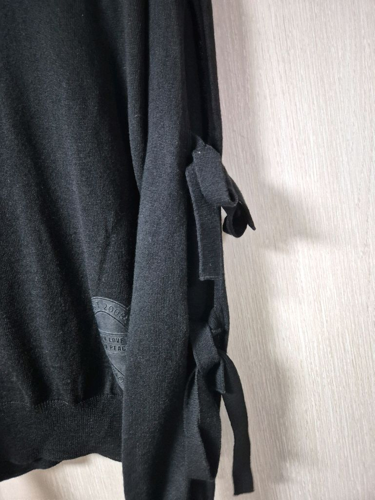 (정품) 러브 모스키노 리본 니트 스웨터 스몰--5