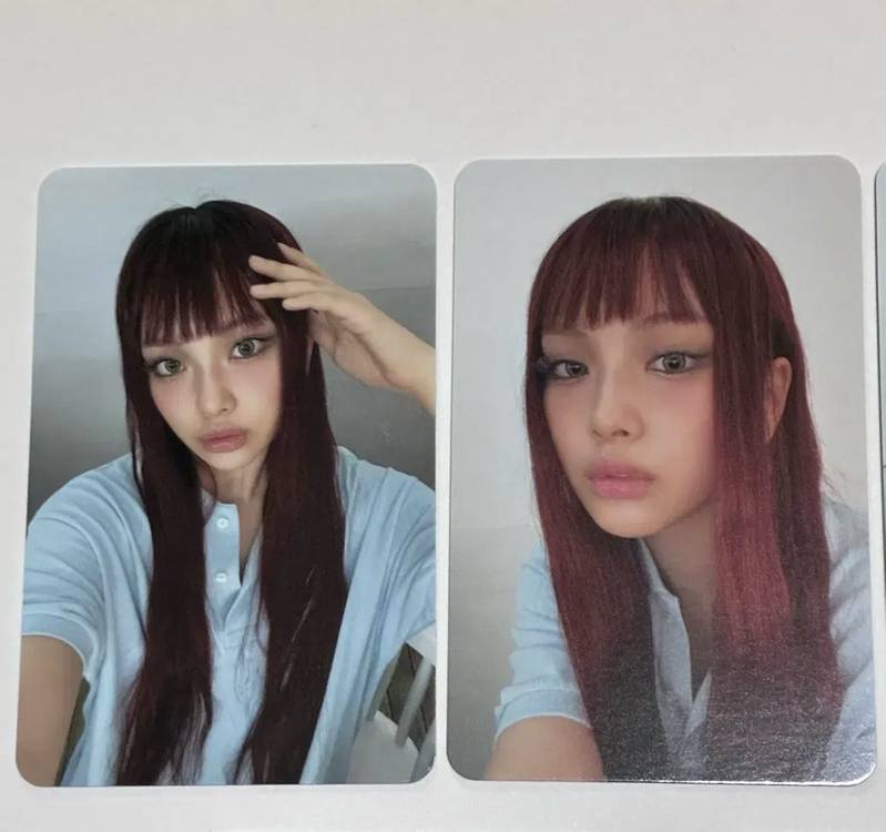 뉴진스 포카 5장 (해린 하니 혜인 / 블루북 이어북 하우스윗) 뉴진스 포토카드--4