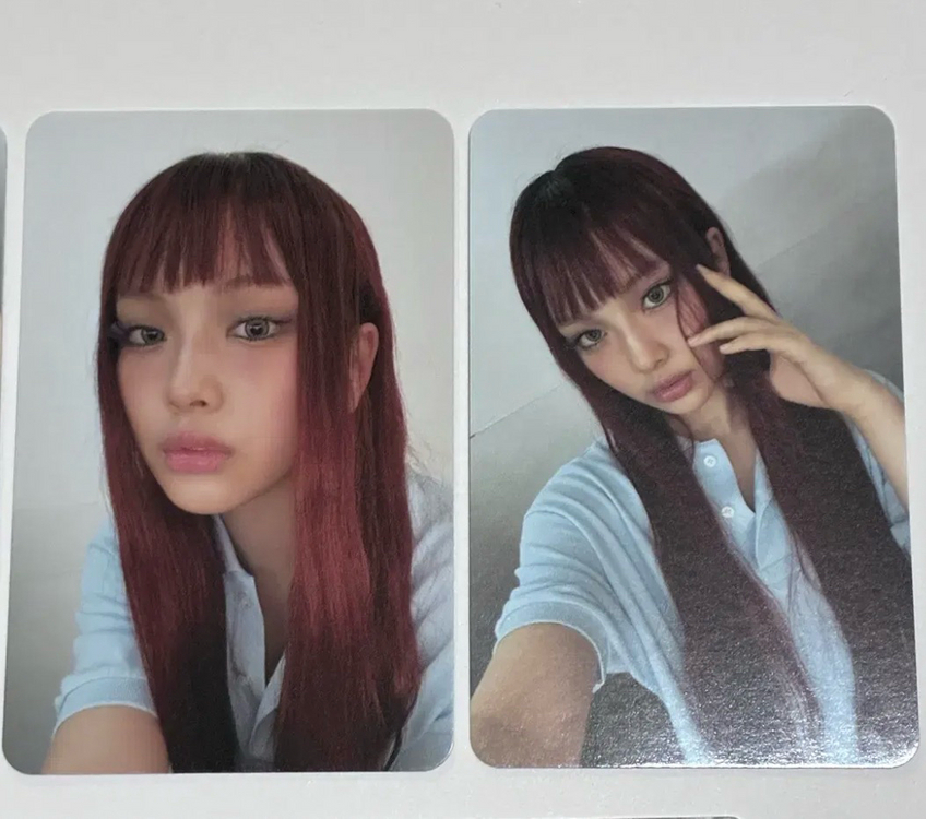 뉴진스 포카 5장 (해린 하니 혜인 / 블루북 이어북 하우스윗) 뉴진스 포토카드--5