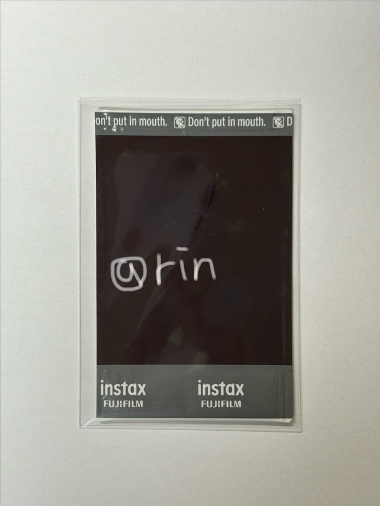 제로베이스원 제베원 리키 친필 싸인 사인 폴라로이드 zb1 ricky 이미지