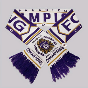 (새상품)FC안양 K리그2 우승 기념 니트 머플러 축구 스카프