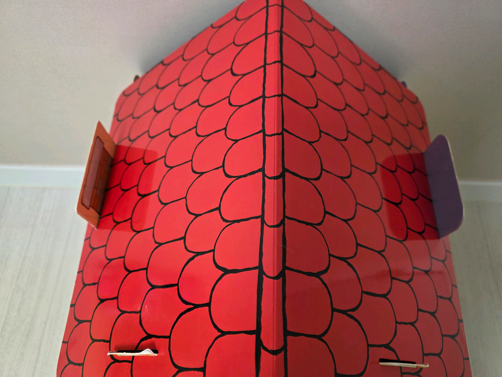 프뢰벨 영아다중 장난꾸러기 아기곰 종이집 교구 (씽킹펜 가능)--1