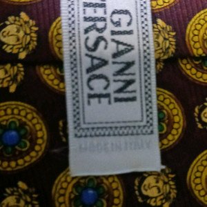 베르사체 명품 넥타이 컬렉션