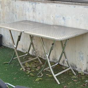접이식 알루미늄 테이블 2개 세트
