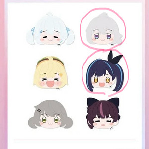 이세계아이돌 팝업굿즈 정가이하 (쿠션, 그립톡, 엽서, 엘홀더, 뱃지) 이미지