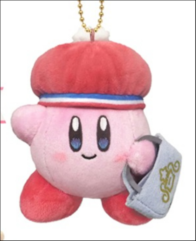 별의커비 써니데이 시리즈 우키우키 쇼핑 인형 키홀더 KS-04--2