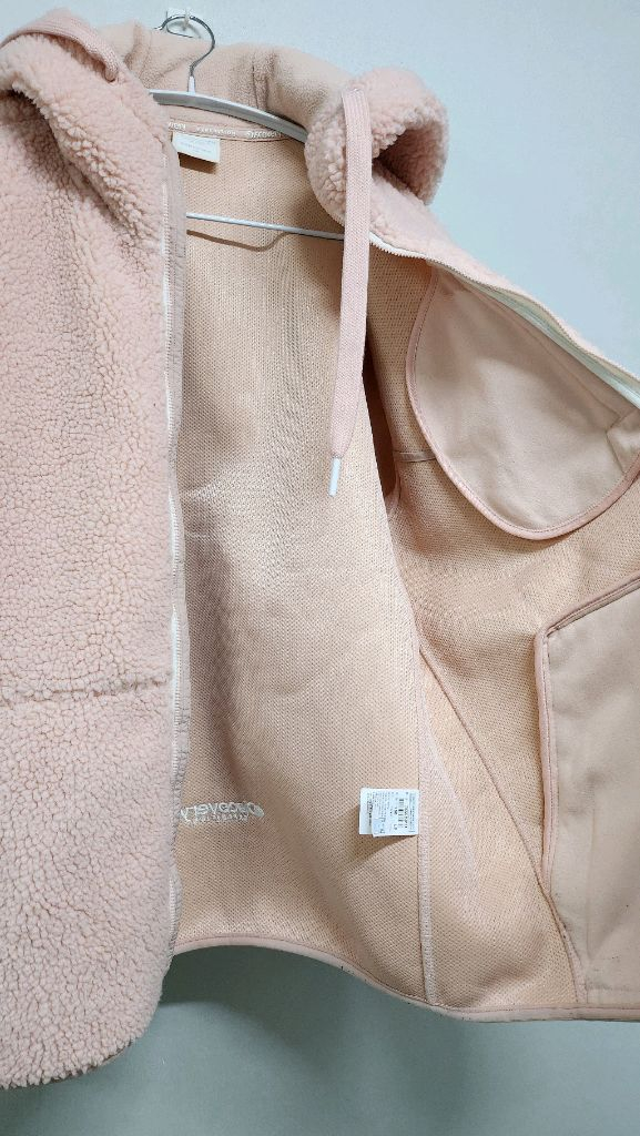 디스커버리 익스페디션 뽀글이 후드 집업 자켓 100 후리스 플리스--5