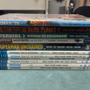 Dc 코믹스 슈퍼맨 세트(리버스, 시크릿아이덴티티, 등)