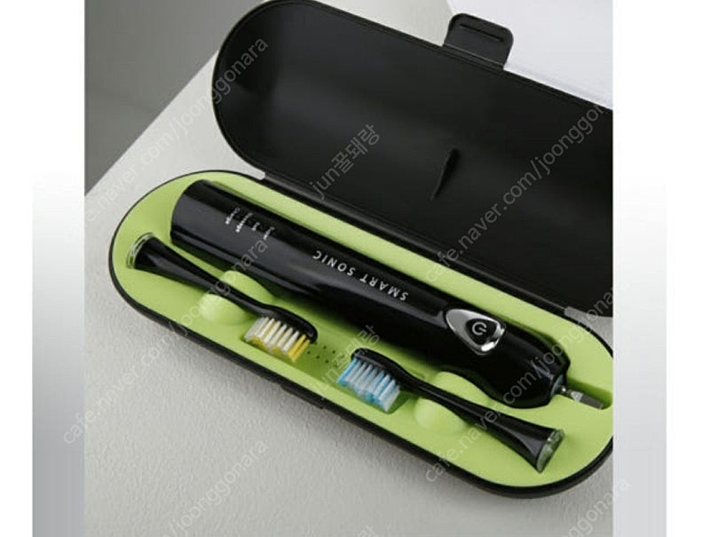 스마트소닉 프로 충전형 음파전동칫솔 전동칫솔 스마트 소닉 프로음파칫솔 살균기 충전기 칫솔 #새상품# 이미지