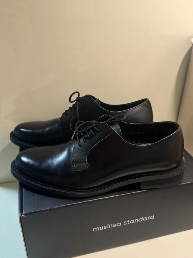 [270]무신사스탠다드 플레인 더비슈즈--1