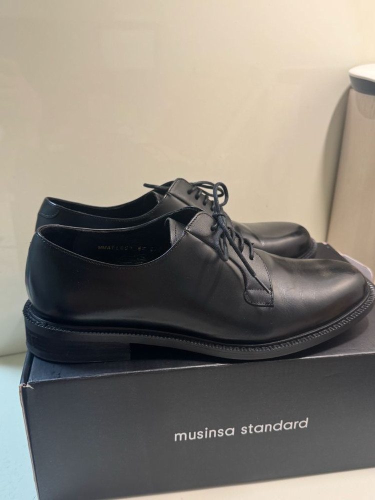 [270]무신사스탠다드 플레인 더비슈즈--3