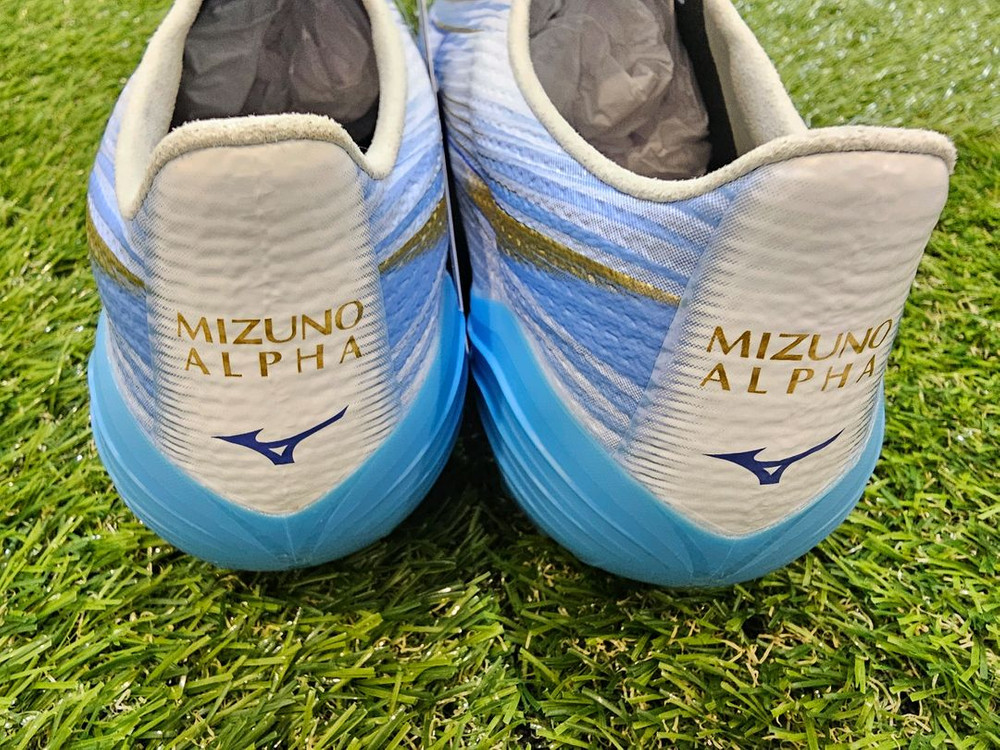 [새상품]미즈노 알파3 엘리트 MD Unity sky팩 이미지