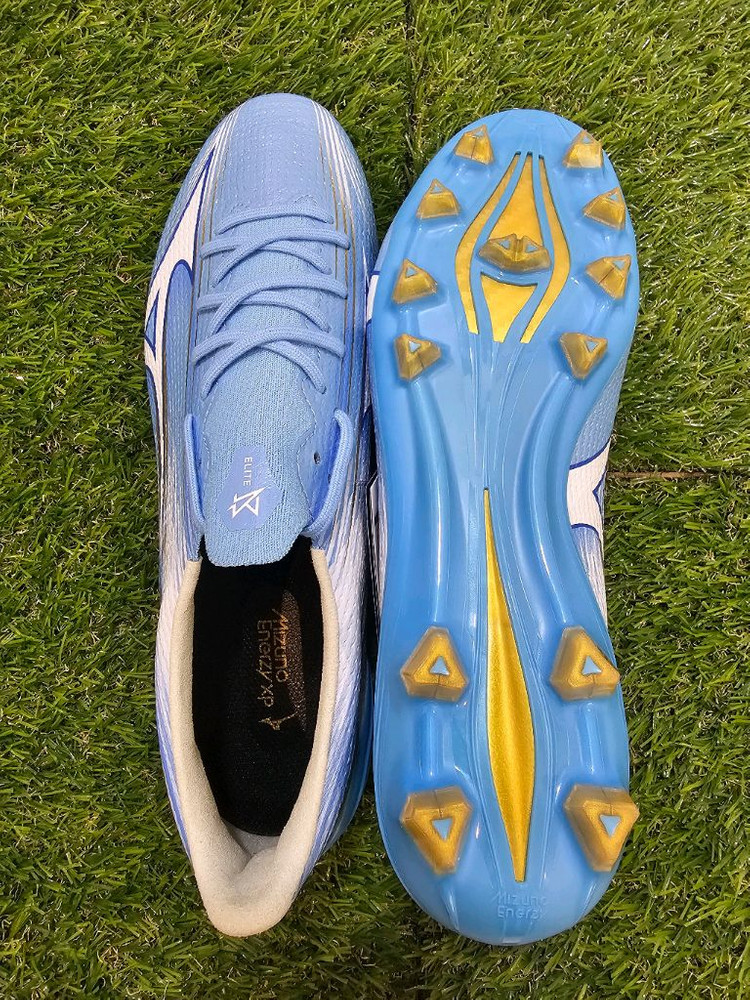 [새상품]미즈노 알파3 엘리트 MD Unity sky팩 이미지