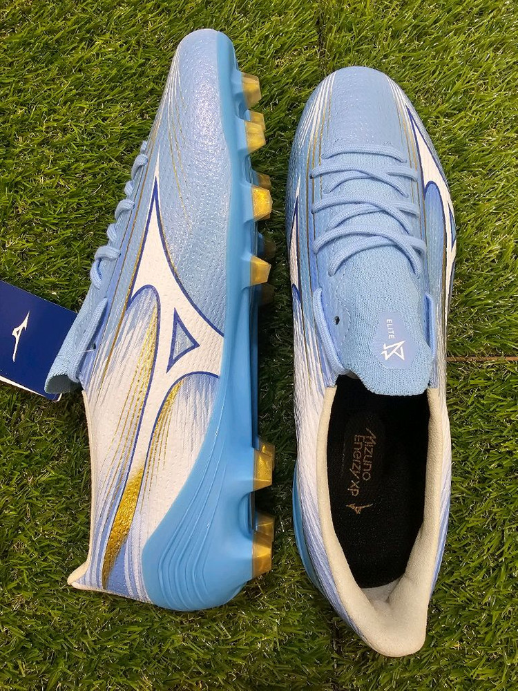 [새상품]미즈노 알파3 엘리트 MD Unity sky팩 이미지